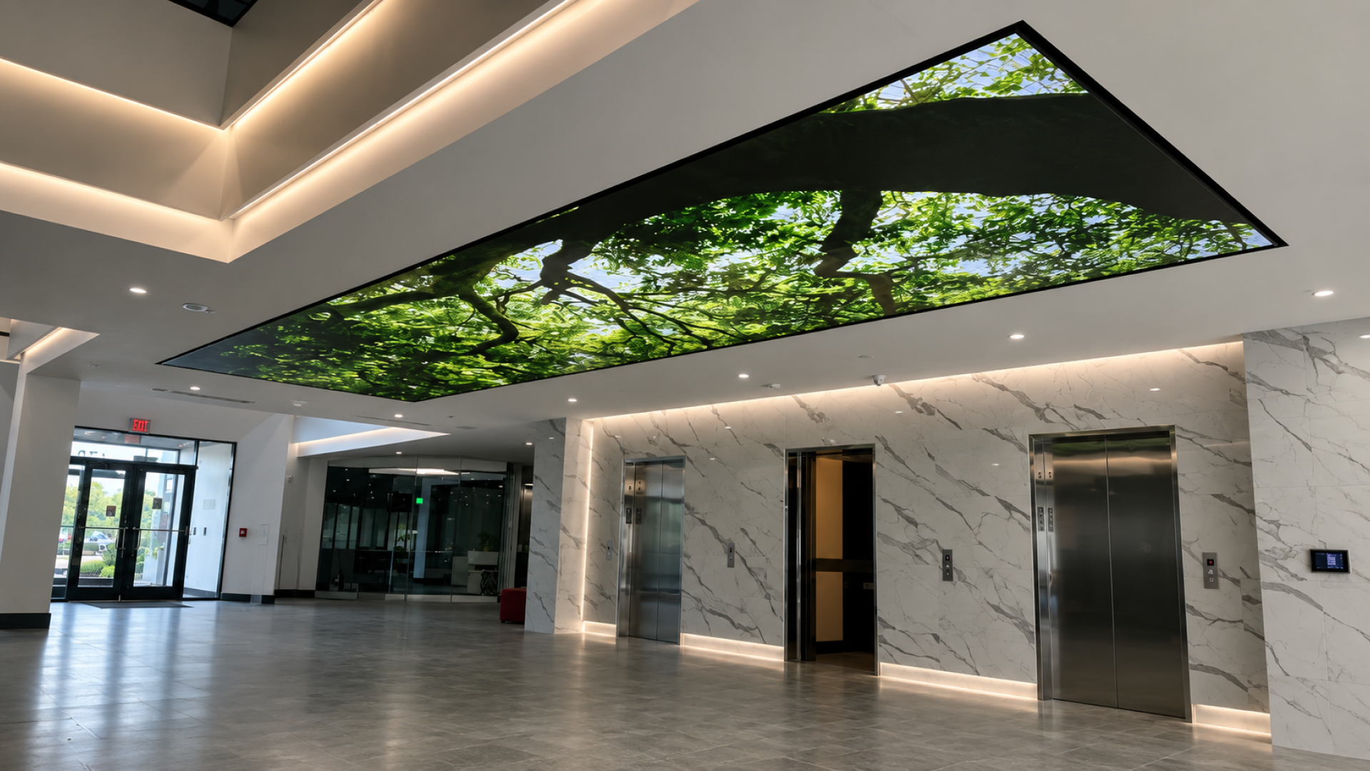 An Entrance Defined From Above
