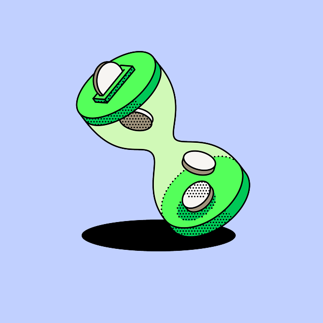 Hourglass illustration