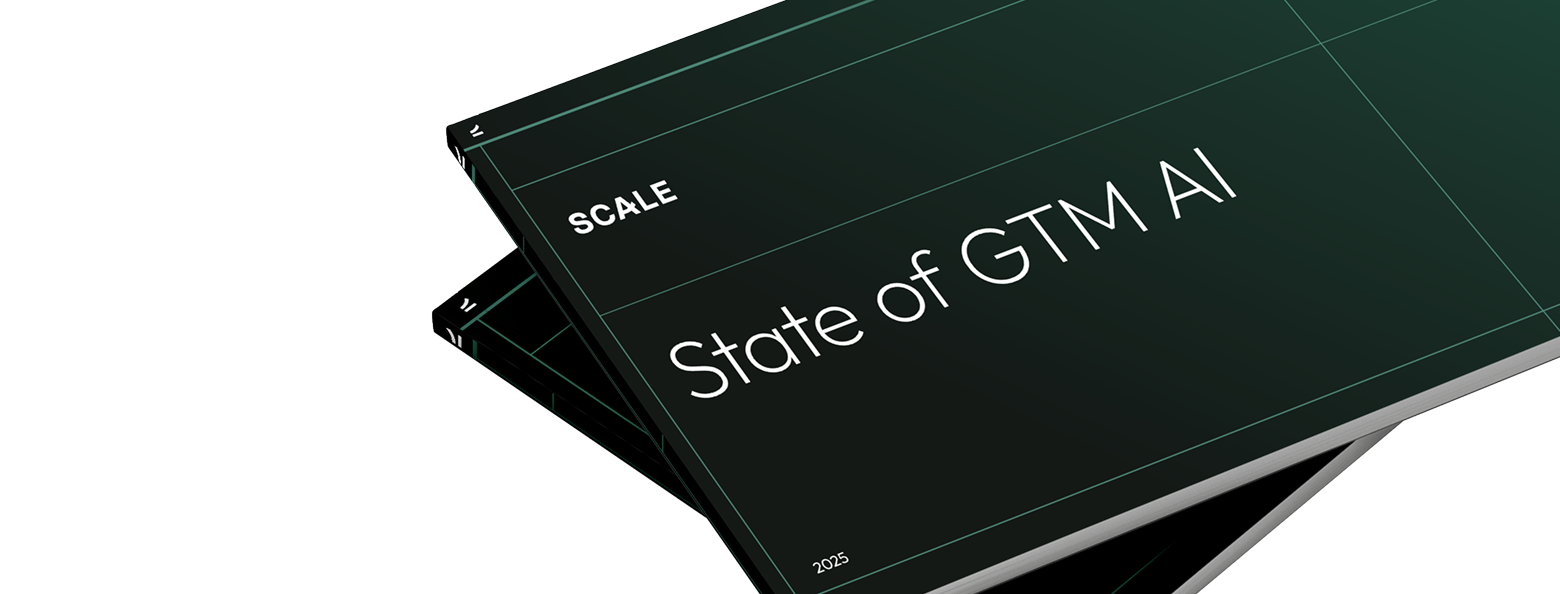 Scale State of GTM AI report cover