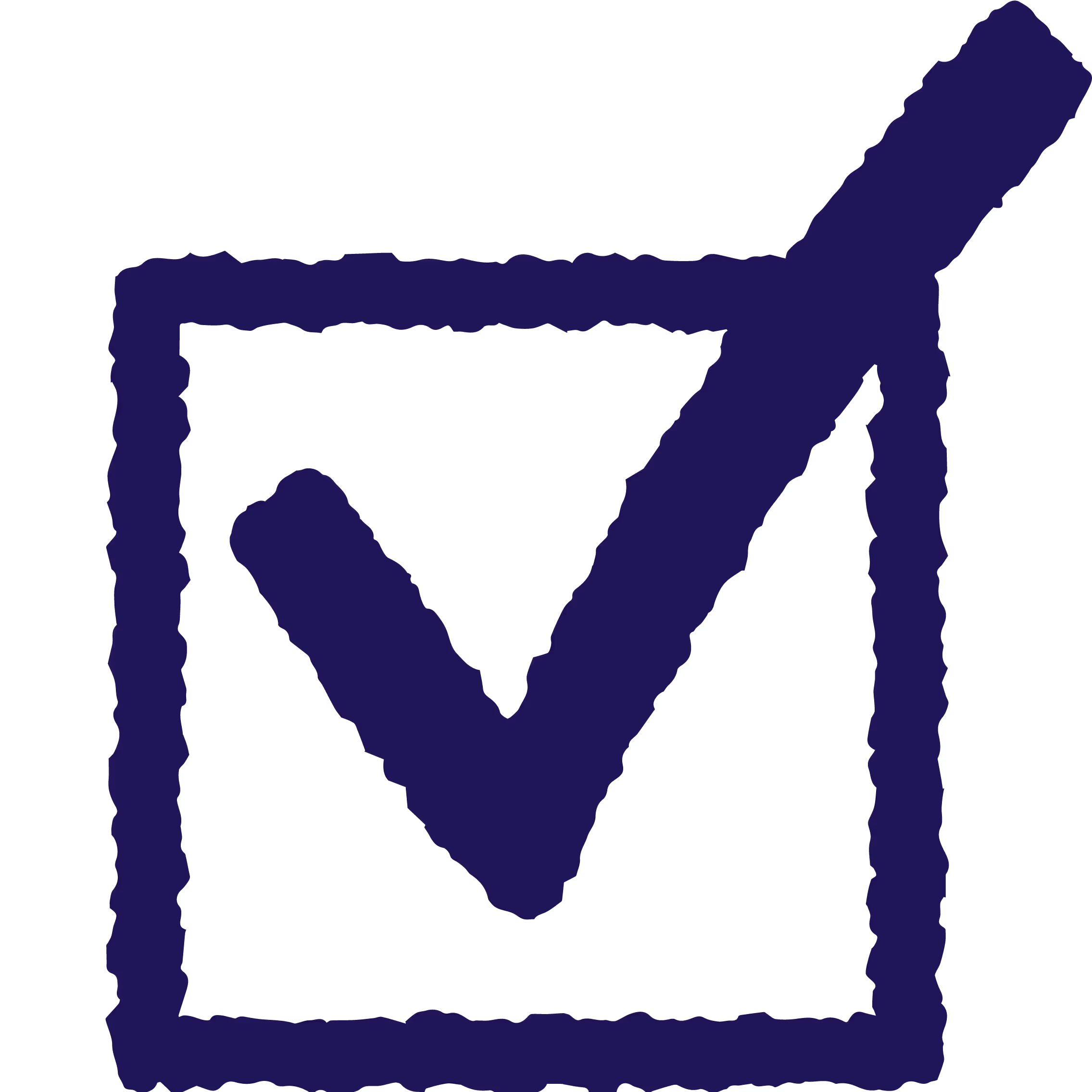 Tick icon indicating completion