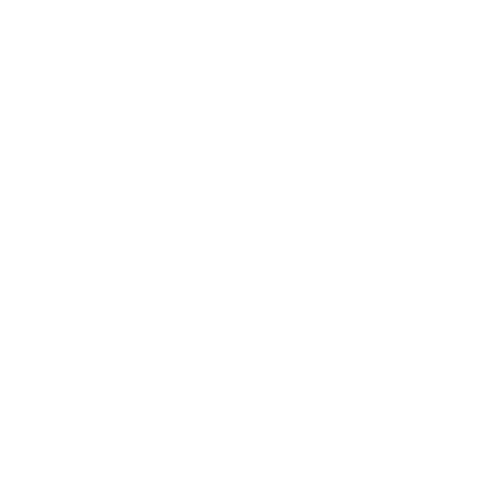 LinkedIn logo icon in black on a white rounded square background.