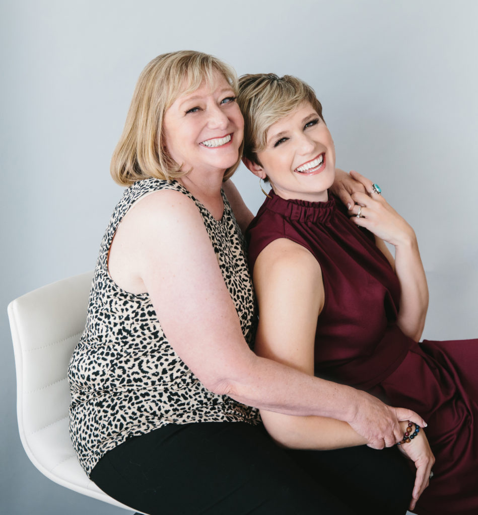 Lindsay with her biggest supporter, her mother.