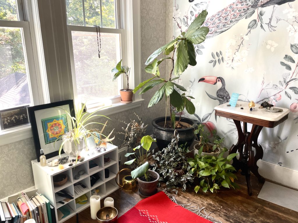 image of meditation room; how to overcome imposter syndrome