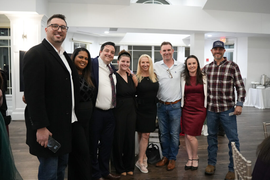 O'Conner Law members and supporters at the Show Your Spark Gala. Photography by Nicole Chan.