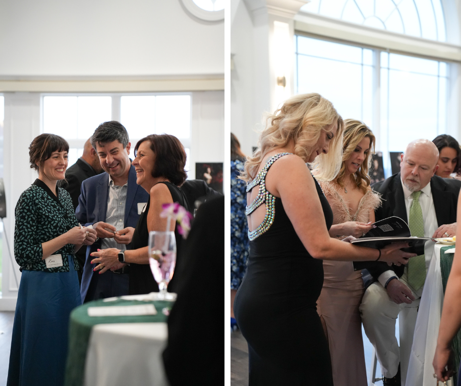 Side by Side image of participants at the Show Your Spark Annual Gala. Photography by Nicole Chan.