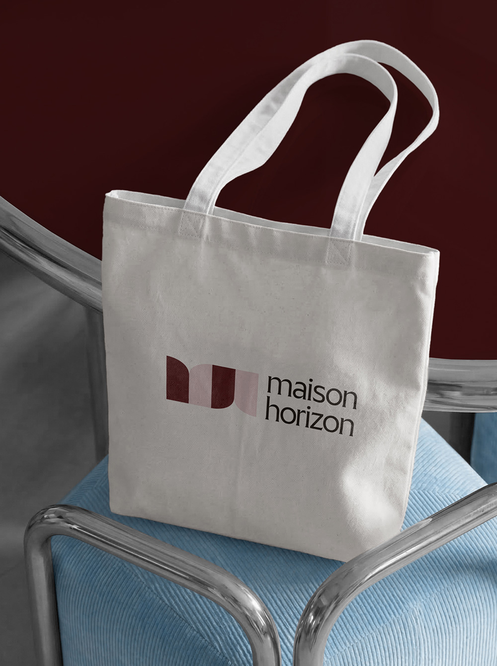 Tote bag avec le logo de Maison Horizon