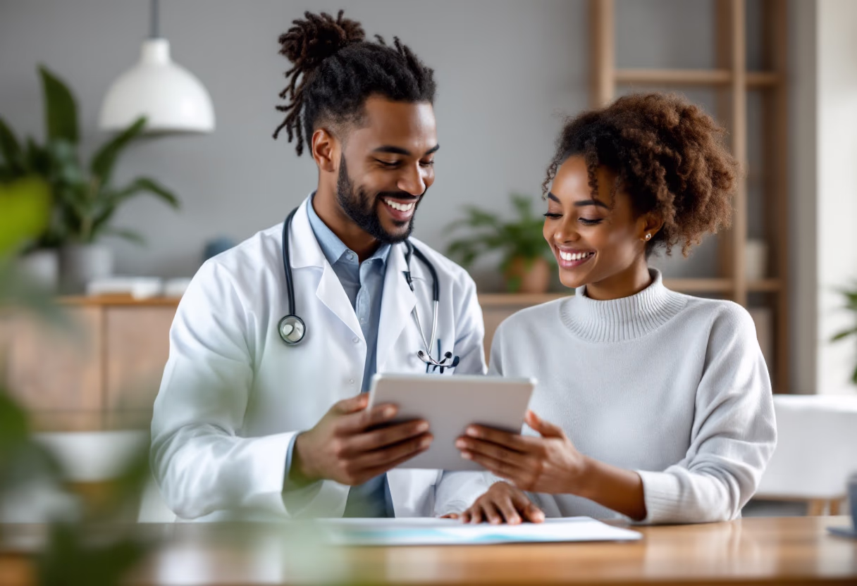 image of healthcare professionals in action