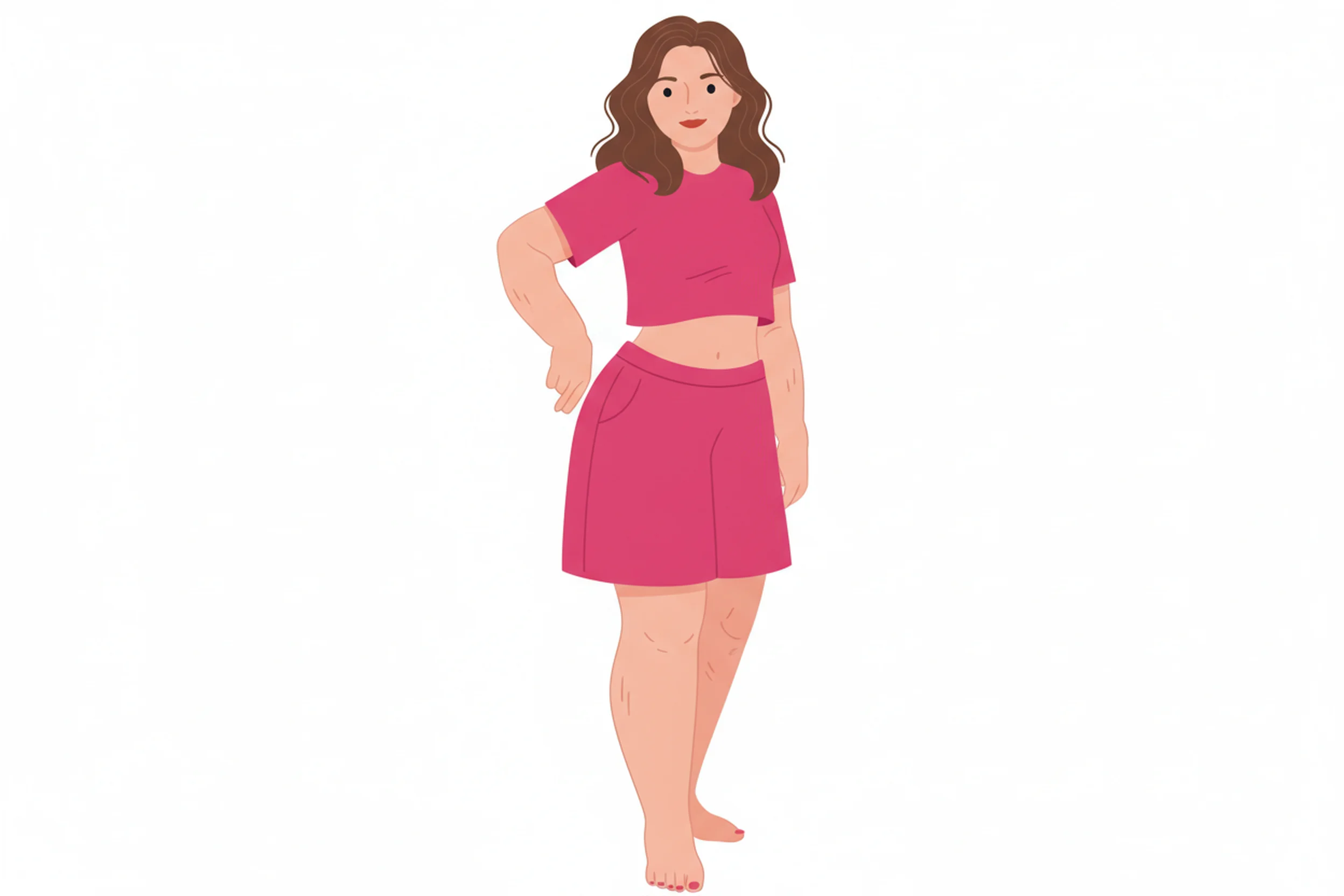 Illustration zum Thema Schnell blaue Flecken: Ist das ein Lipödem-Symptom? - LipoCheck Lipödem Magazin