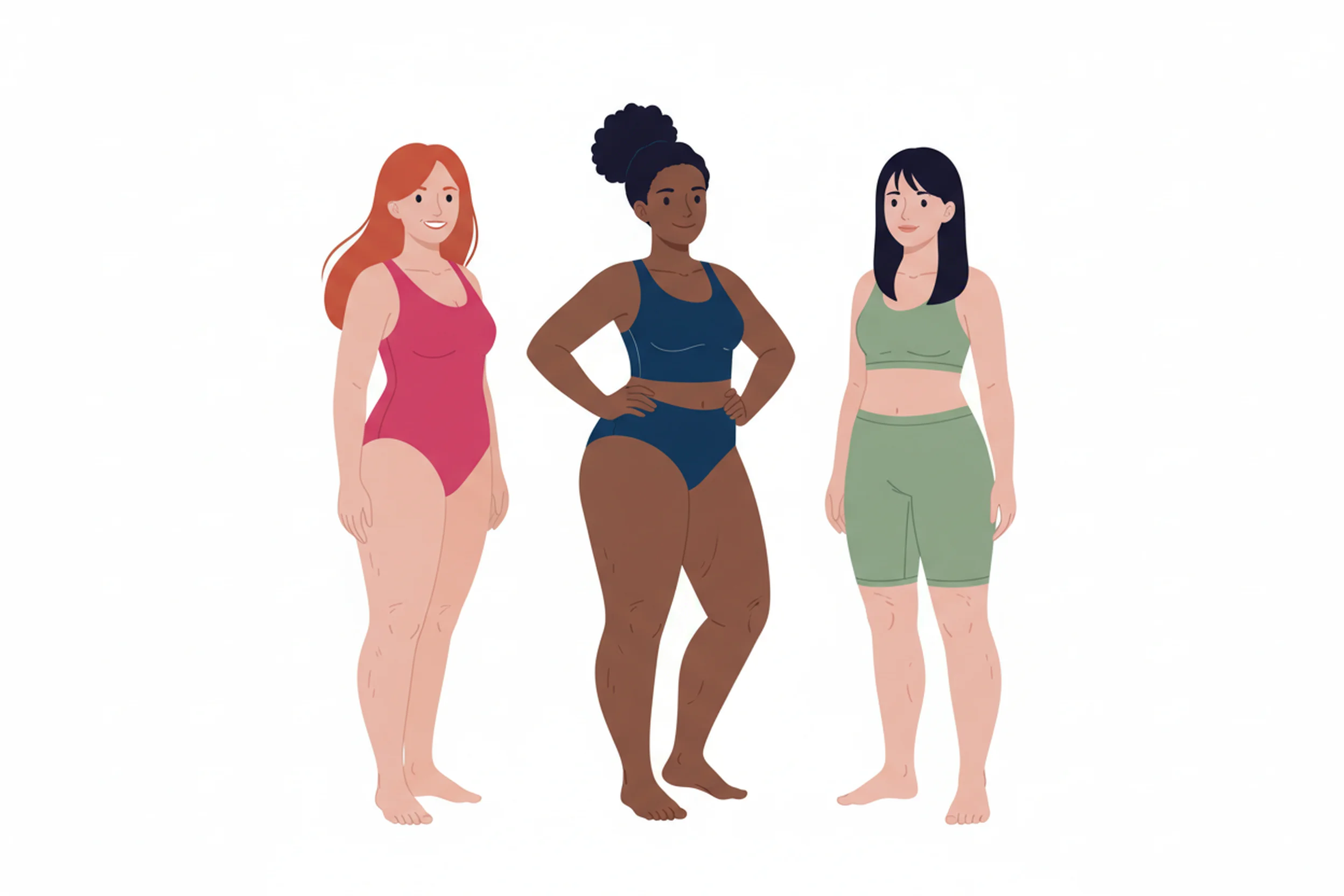 Illustration zum Thema Lipödem Druckschmerztest: Wie er funktioniert und was er bedeutet - LipoCheck Lipödem Magazin