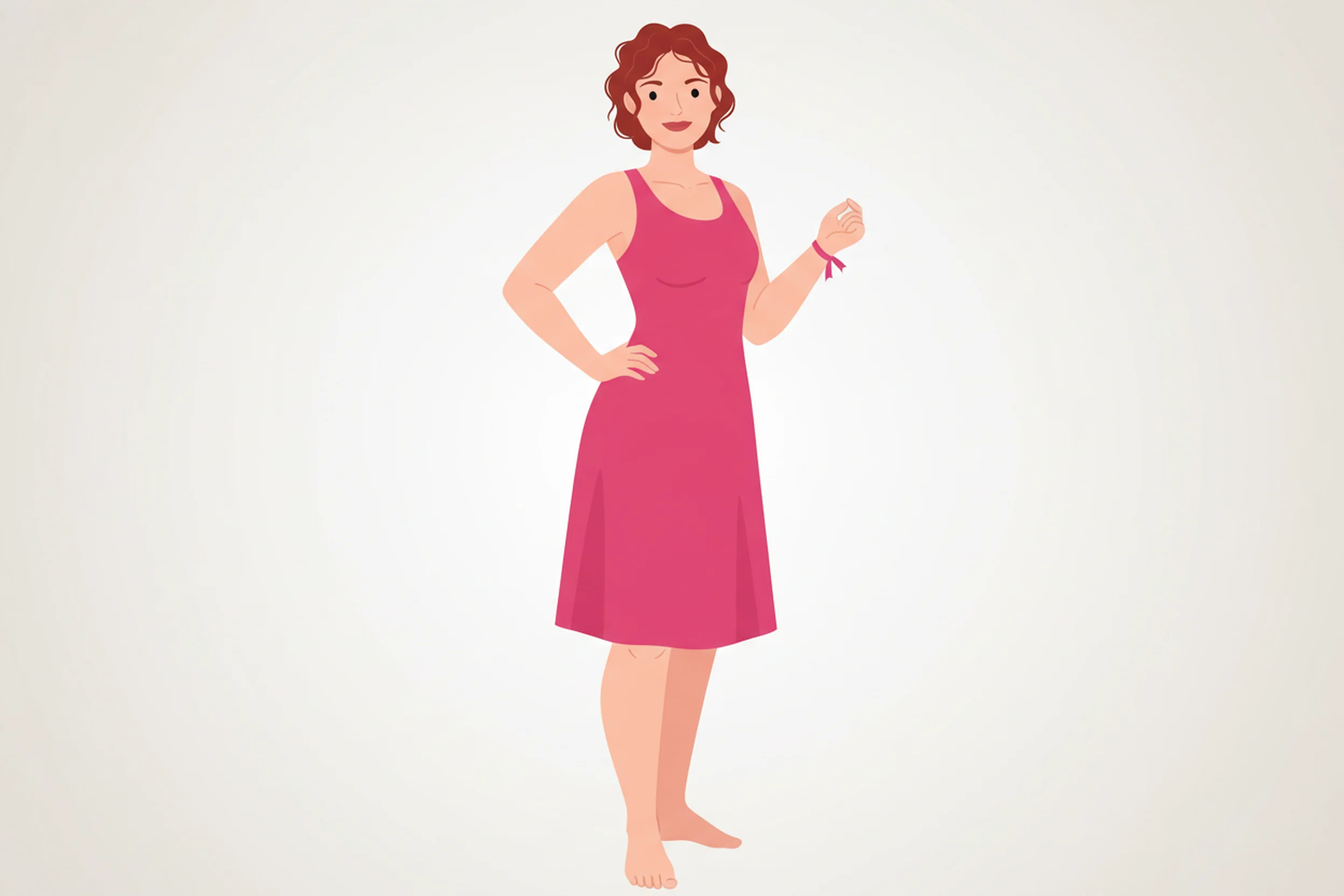 Illustration zum Thema Lipödem Anzeichen richtig deuten: Dein Selbsttest-Leitfaden - LipoCheck Lipödem Magazin