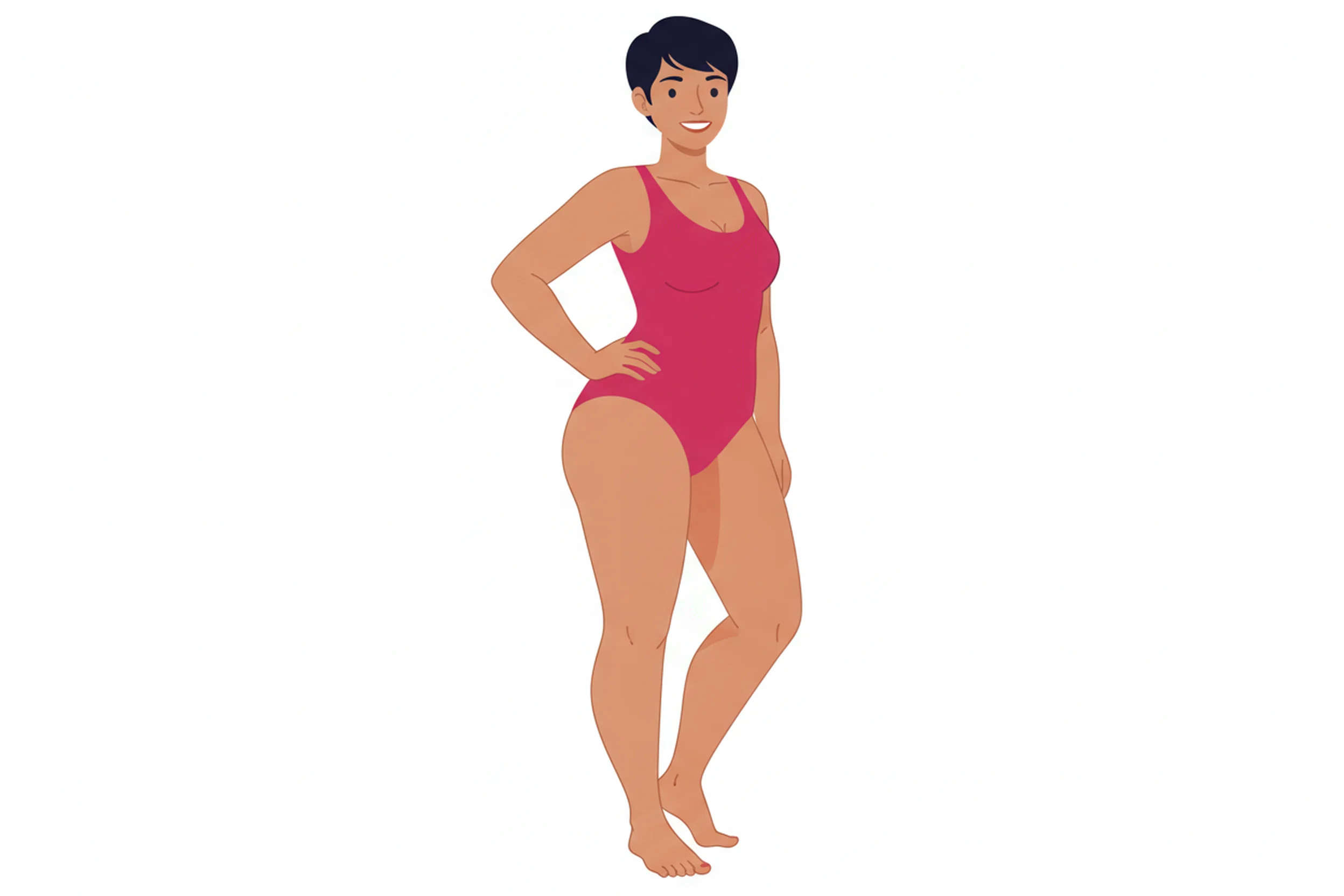 Illustration zum Thema Lipödem in der Pubertät: Anzeichen erkennen und richtig handeln - LipoCheck Lipödem Magazin