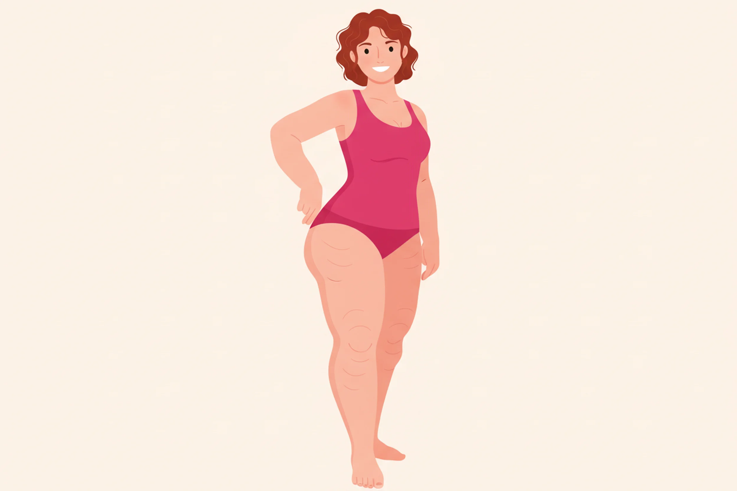 Illustration zum Thema Lipödem oder Adipositas? Unterschiede erkennen und richtig handeln - LipoCheck Lipödem Magazin