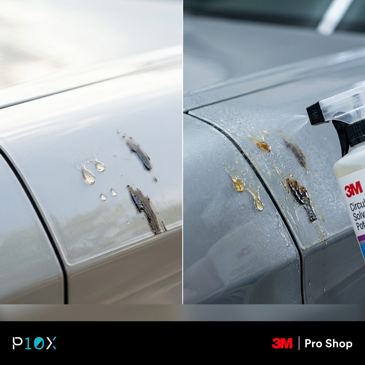 Safe versus avoid products for removing tree sap and tar from PPF