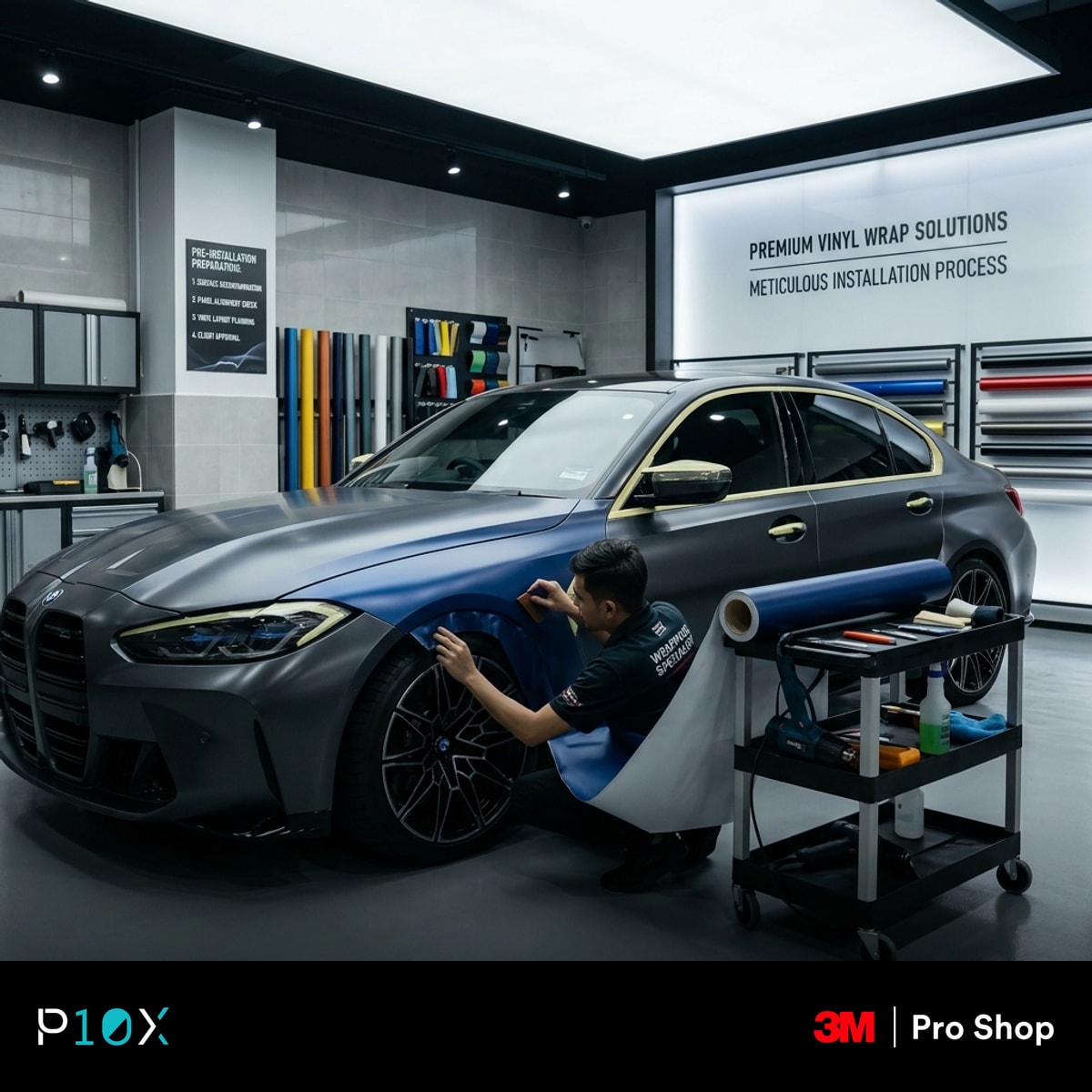 Car wrapping service pre-appointment checklist for Malaysian car owners