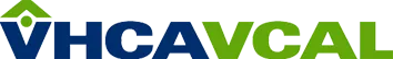 VHCA VCAL logo with green and blue colors representing educational organization