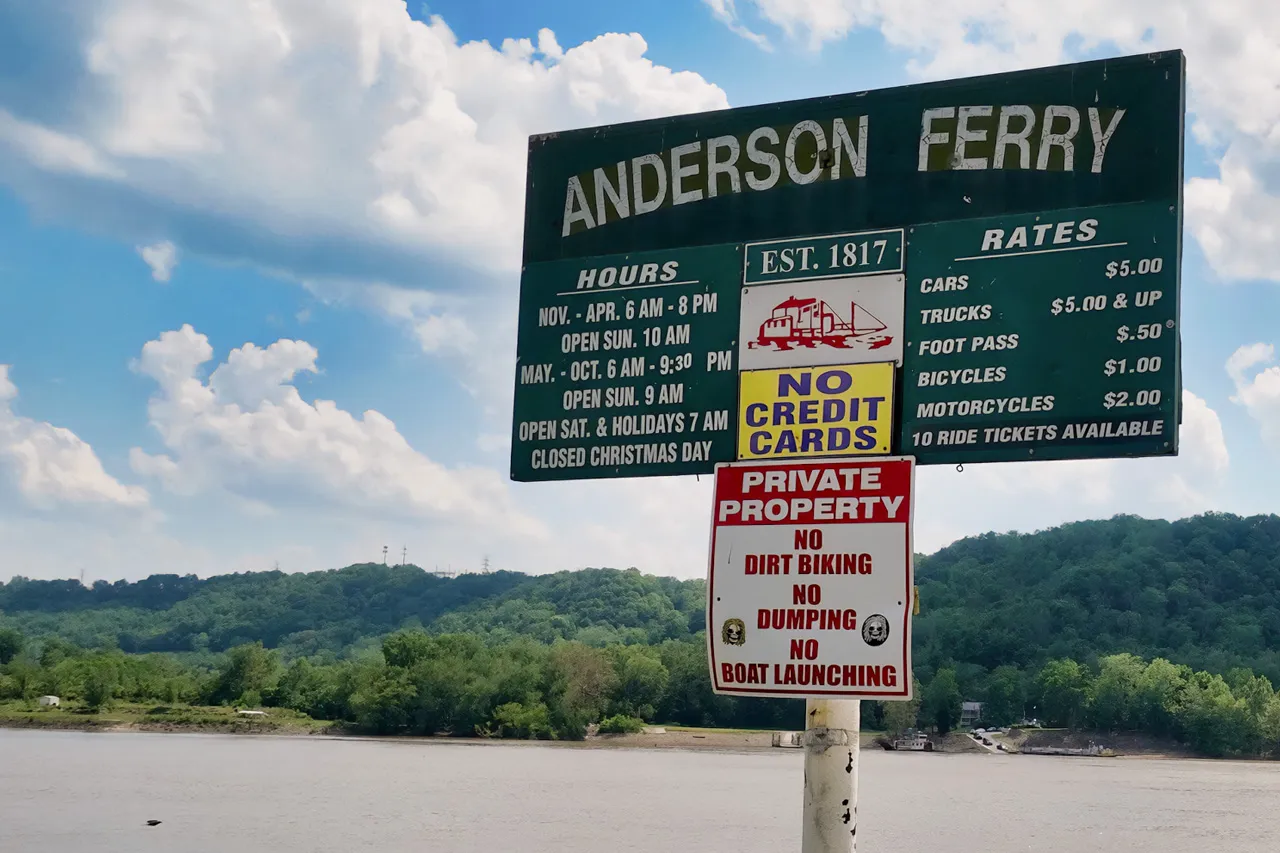 Visit Anderson Ferry