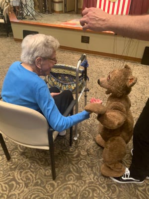 There's always someone interesting to meet here.