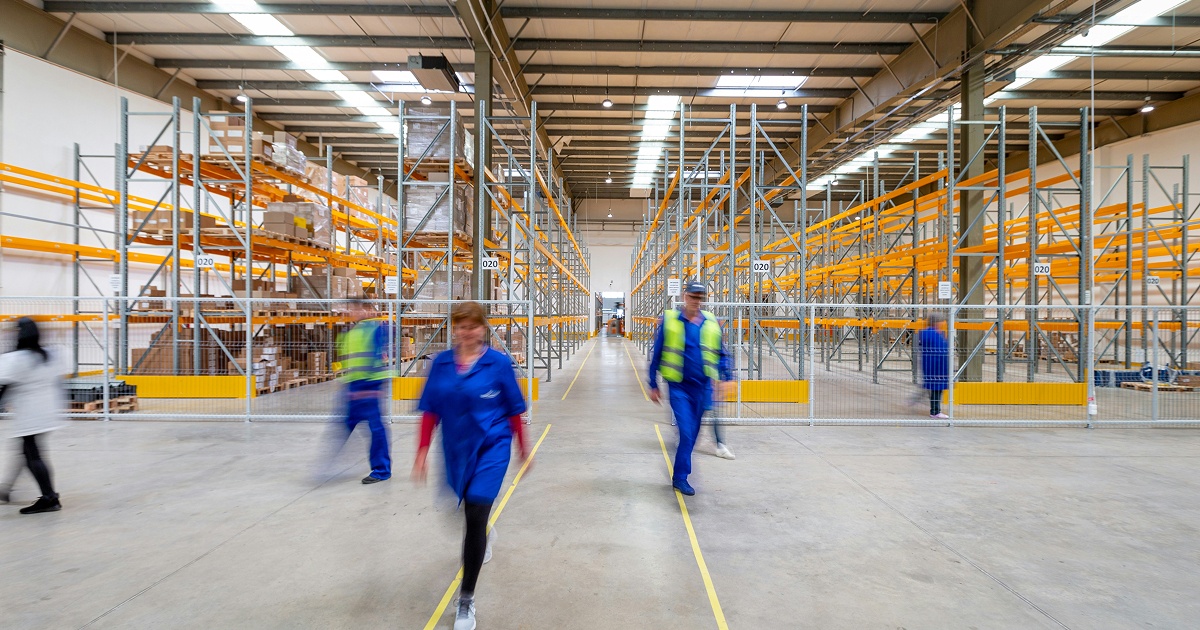 galpão logístico eficiente