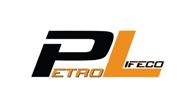 Logo with stylized letters 'P' in black and 'L' in orange, with the words 'ETRO' and 'treco' integrated in the design.