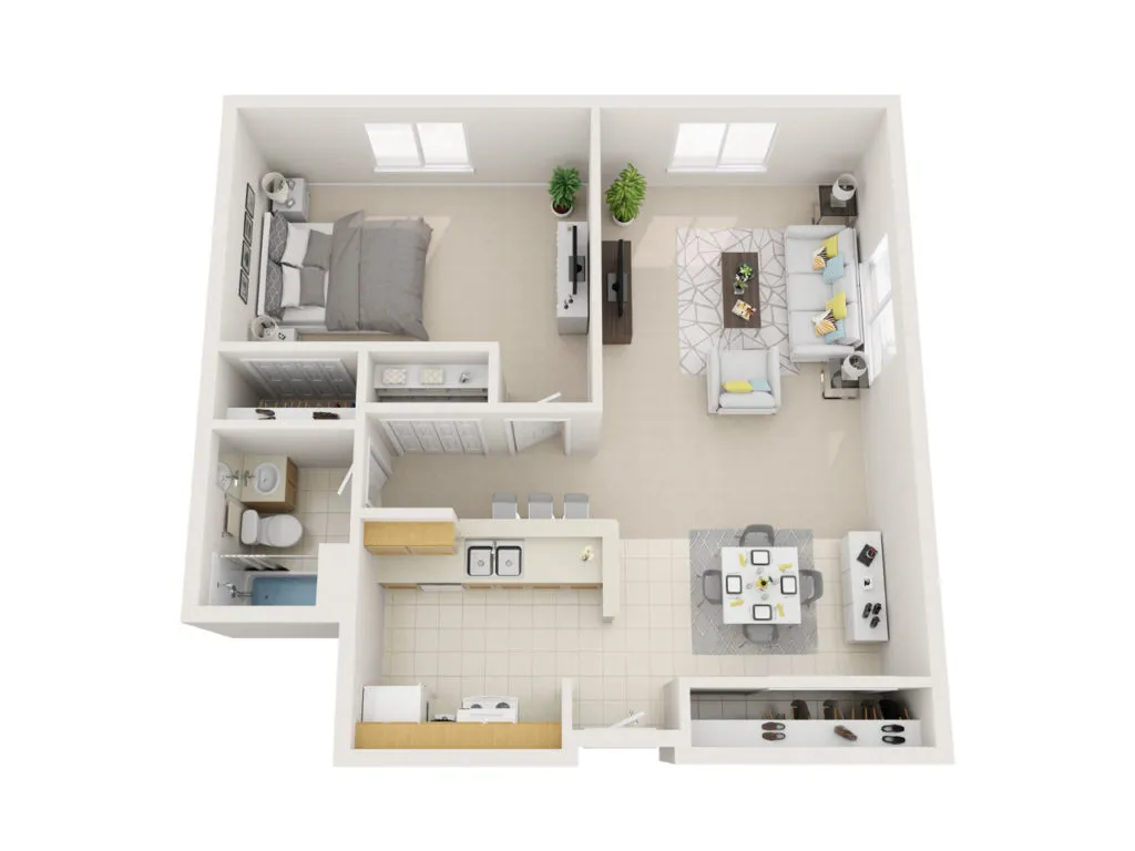 One Bedroom - Classic layout