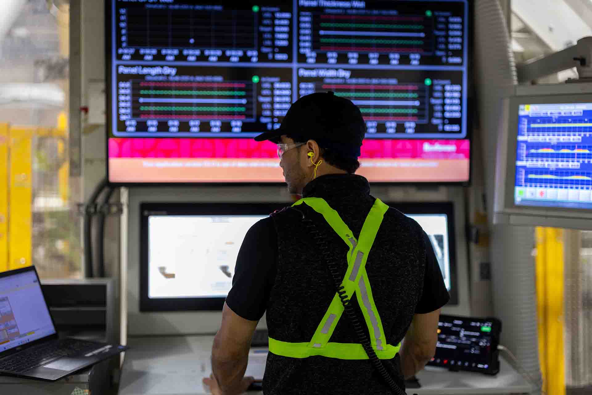 ClimaCell factory technician monitoring packaging