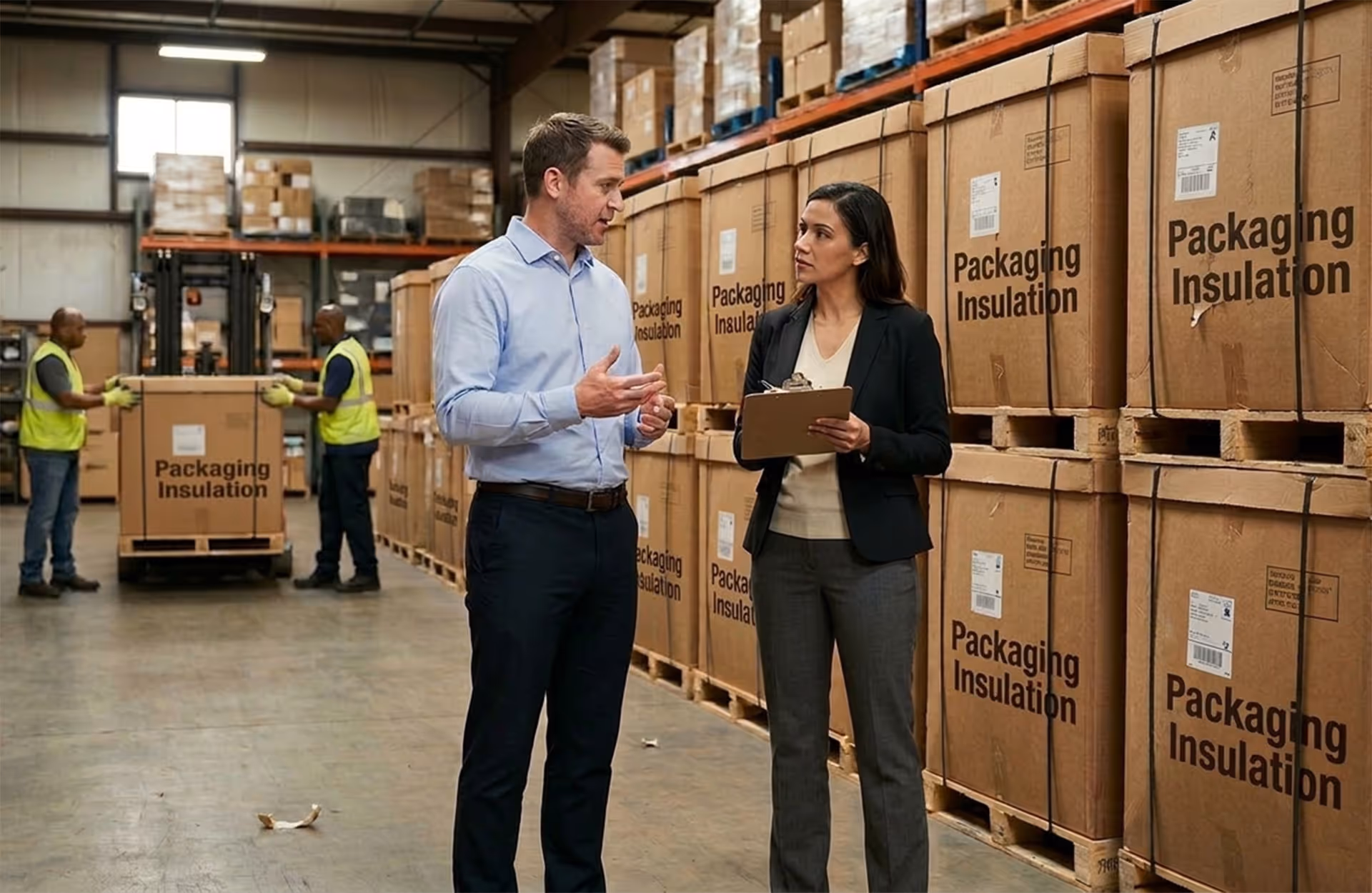 Packaging distribution personnel 