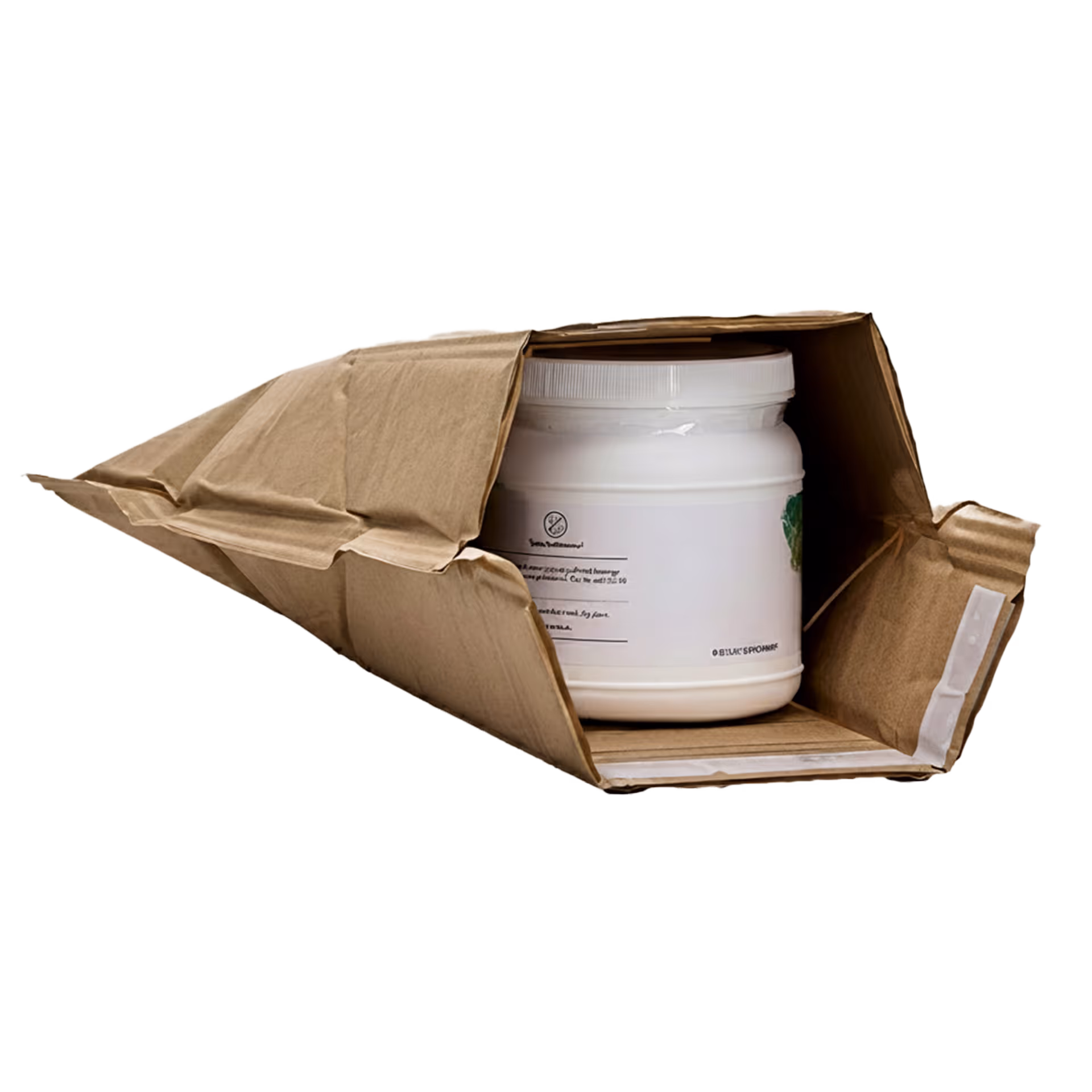 WaveKraft mailer with a tub of supplements inside