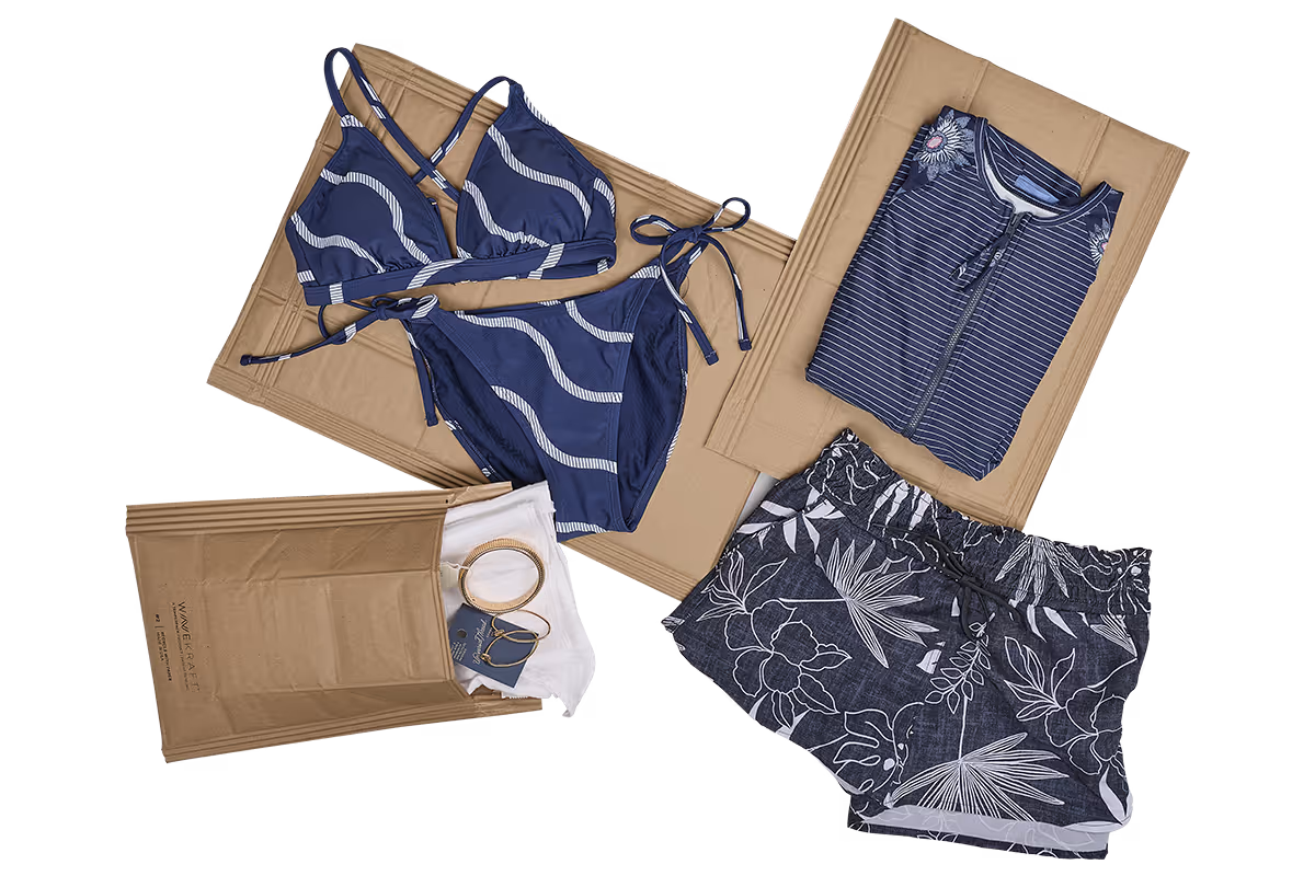 TemperPack mailer shipping bathing suit