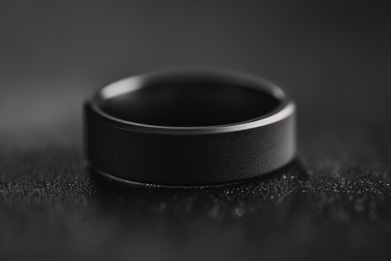 Product image of black aesthetic ring