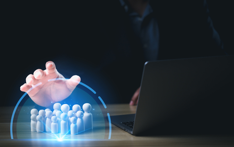 image of tech solutions demonstration (for a hr tech)