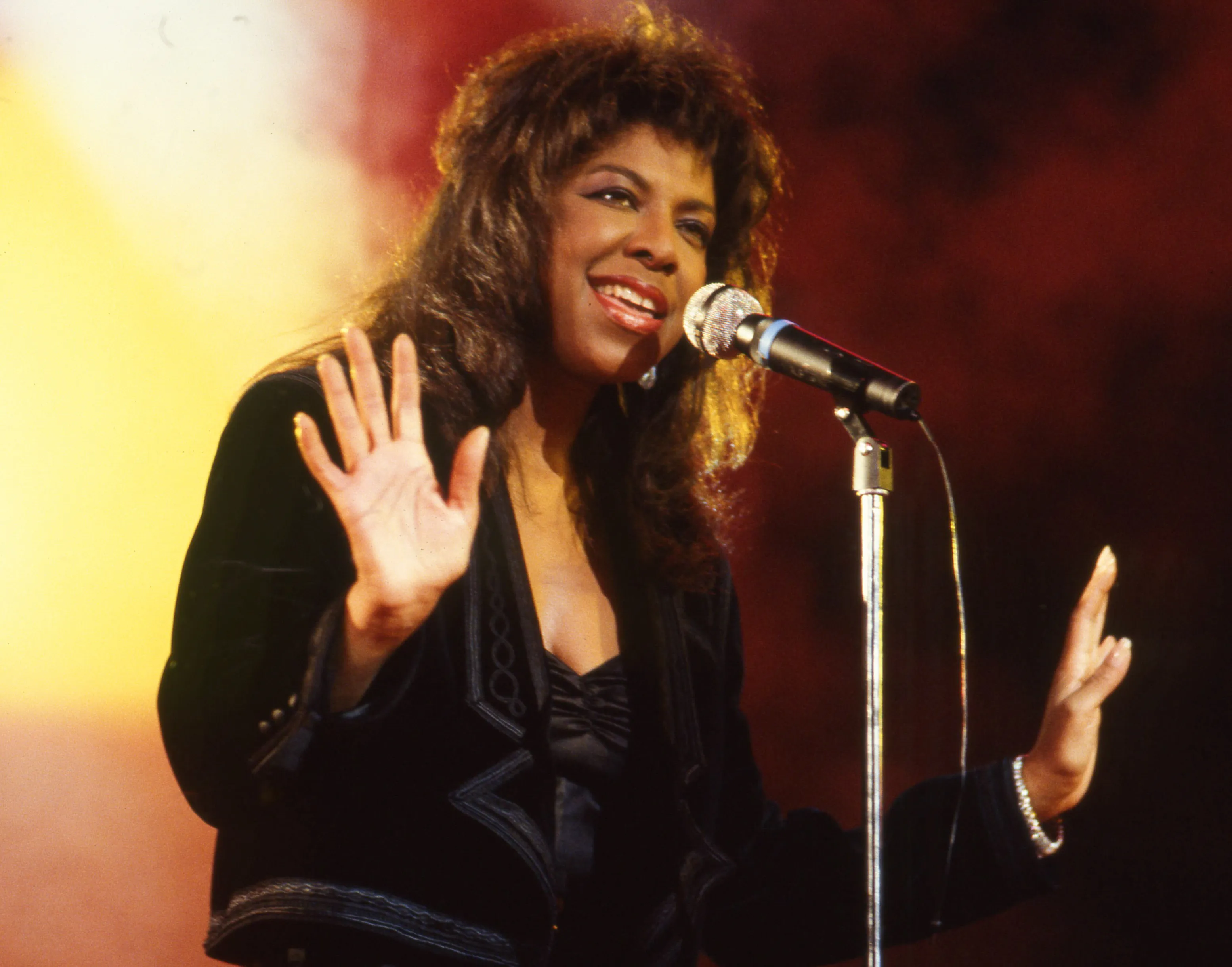Natalie singing