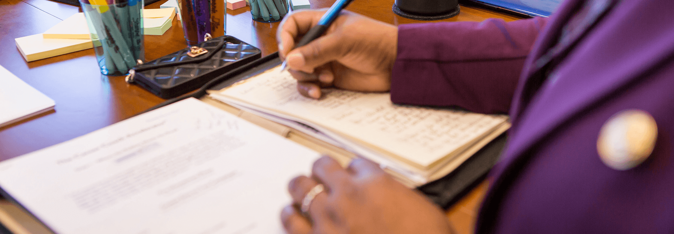 woman studying for career coaching certification