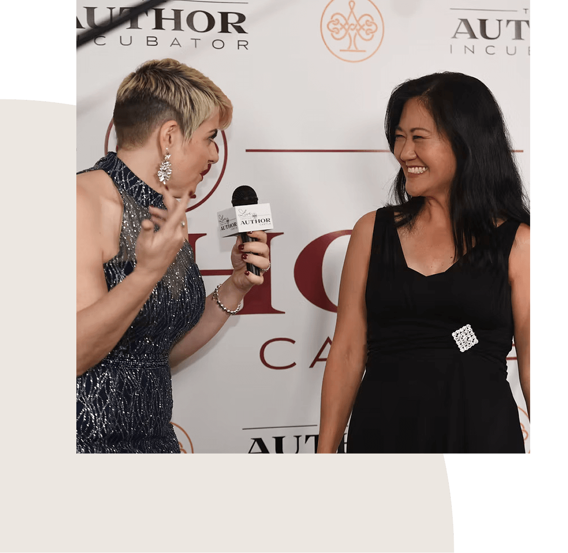 Cara Heilmann with Publisher