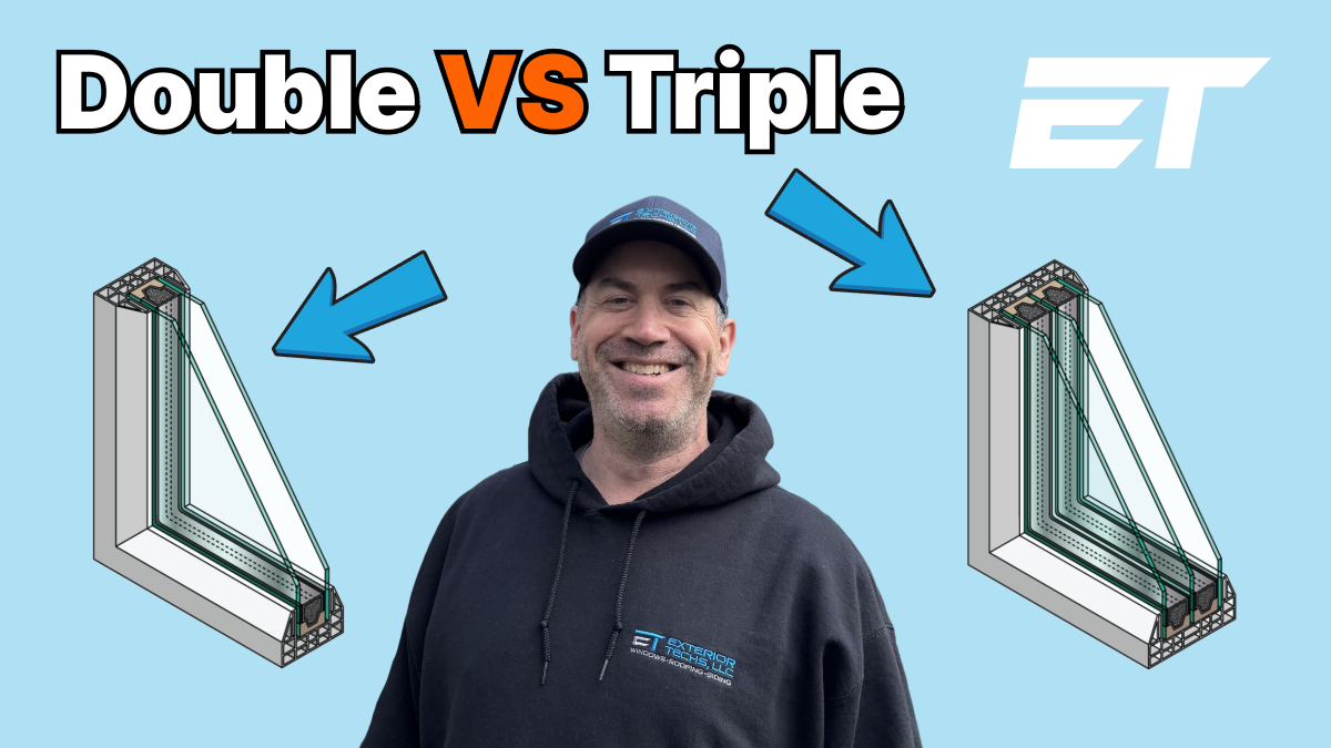 Double VS Tripe Pane Windows.