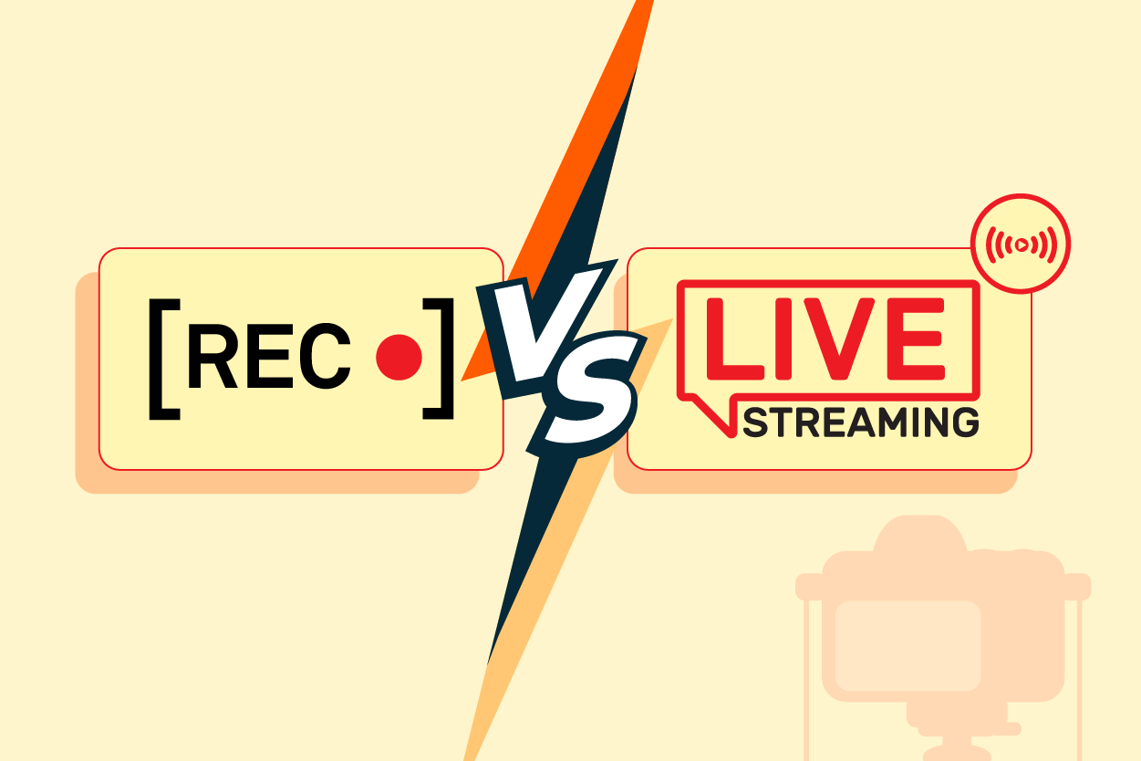 Click2View - Is it better to pre-record or livestream your virtual event? A practical guide for modern organisations
