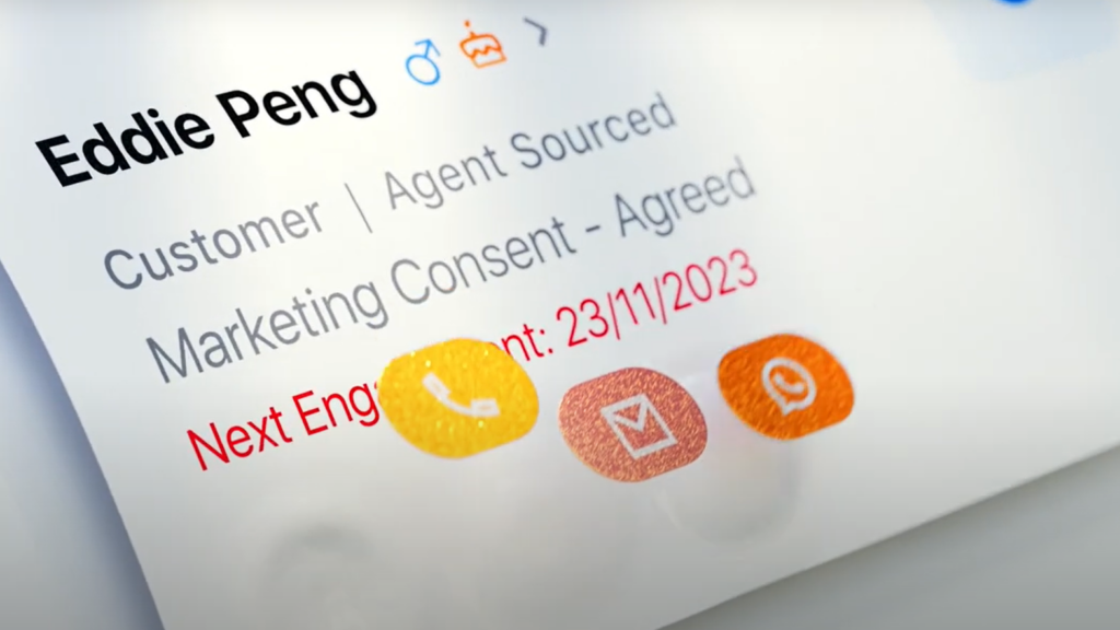 Educational video created to encourage adoption of Prudential's new mobile-based customer relationship management platform