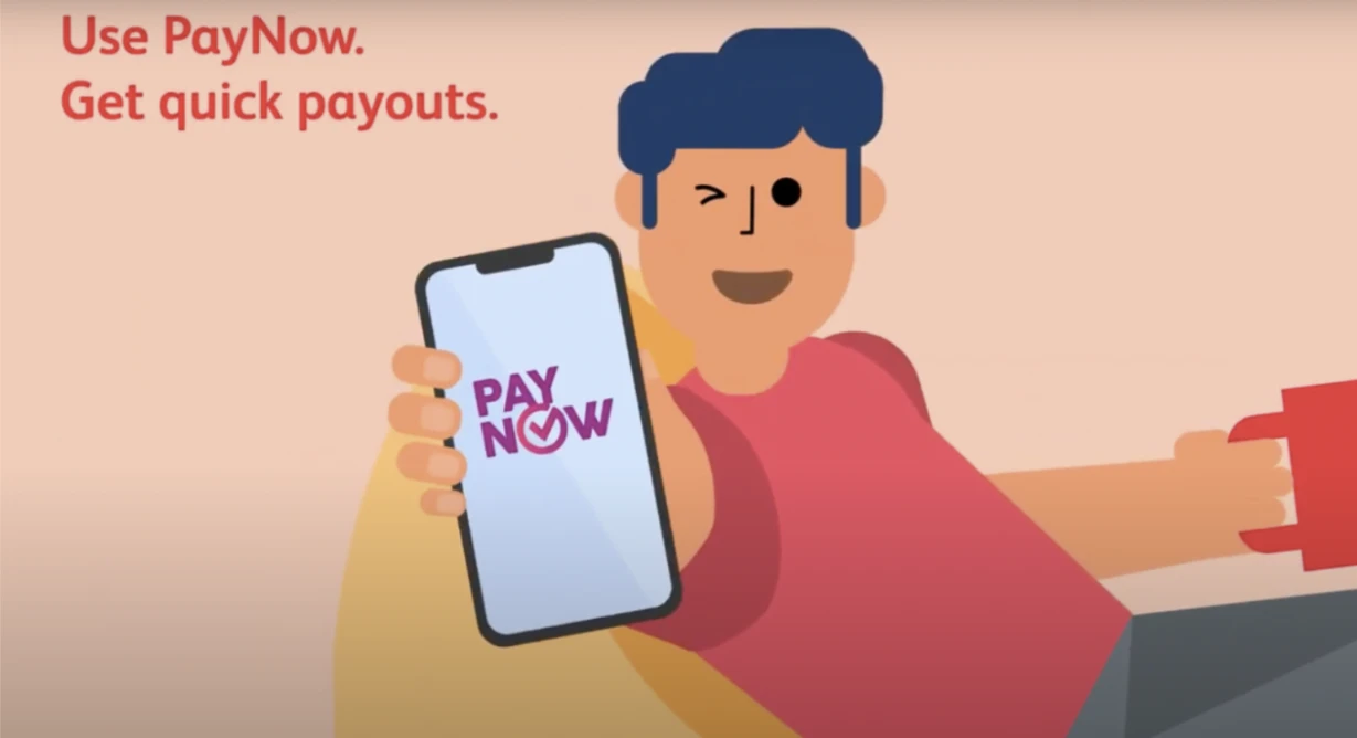 Prudential digital payment campaign promoting convenient and timely payout transfers through PayNow