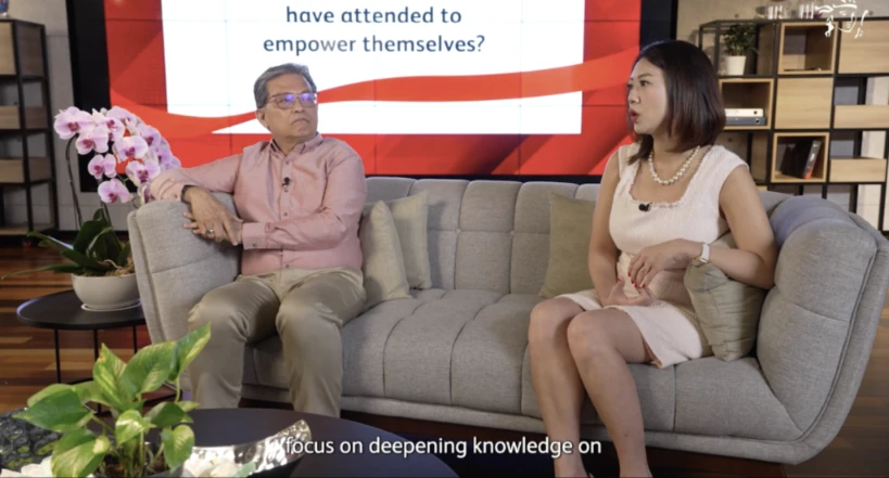 Prudential agency leaders discussing the importance of continuous learning and industry upskilling