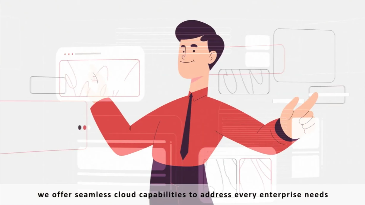 Visual storytelling illustrating how organisations can simplify cloud adoption and digital transformation
