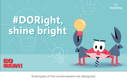 Creative direction and objectives for Prudential Ethics and Compliance Ambassador mascot campaign