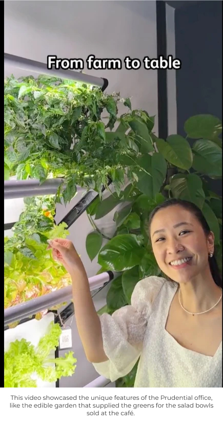 Click2View created Tiktok videos for Prudential