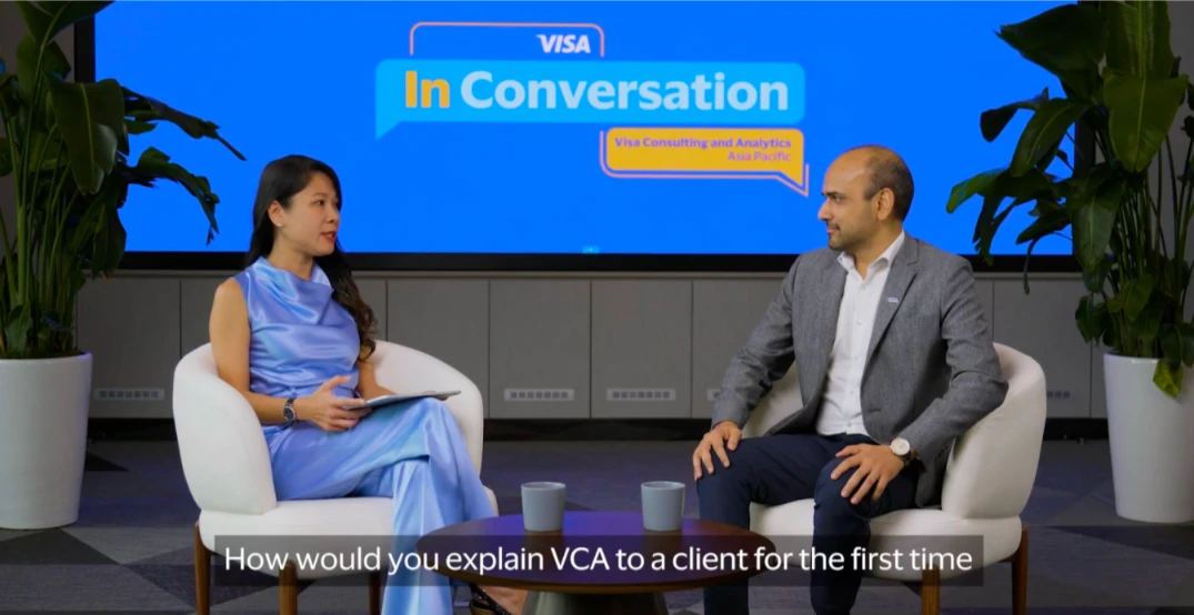 Creating a podcast for Visa
