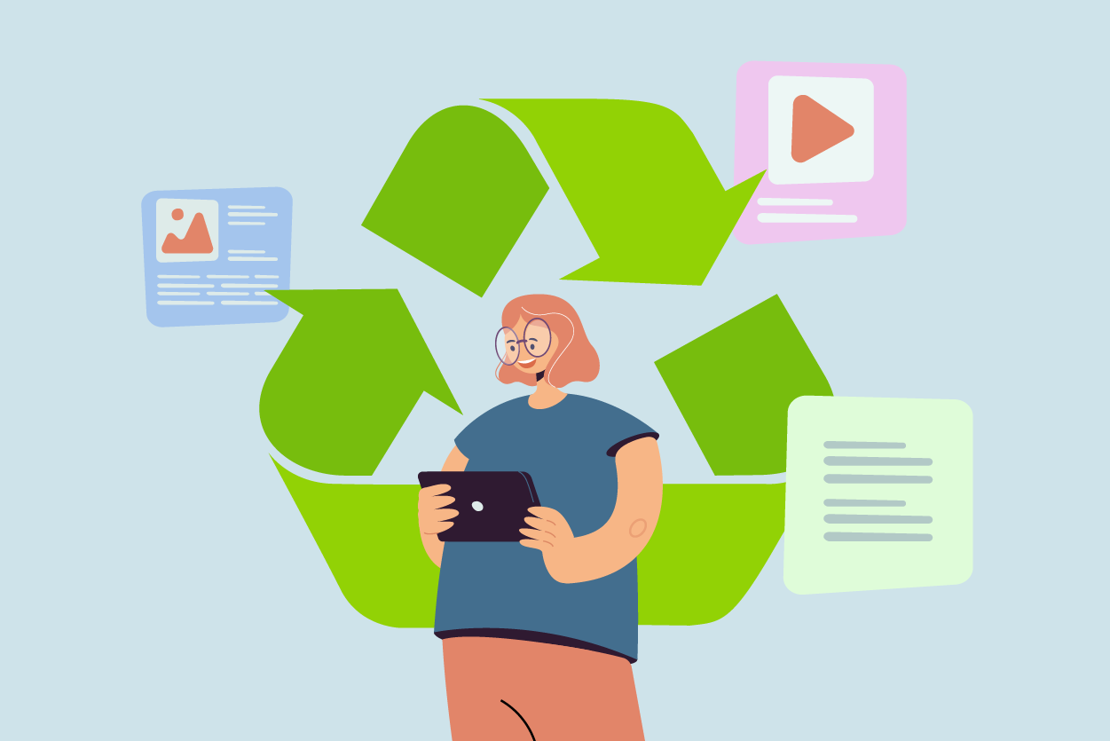 Click2View - Guide To Repurposing Content: How To Extend Reach Without Creating More
