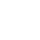 Black and white stylized flame icon.