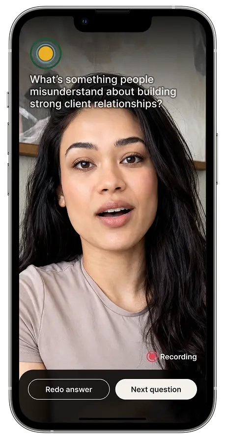 Example of social video clip