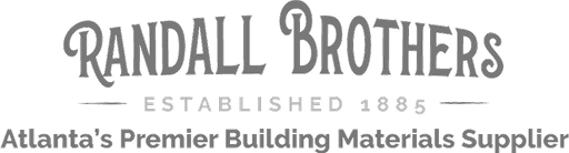 Randall Brothers logo with the text Established 1885 and the tagline Atlanta’s Premier Building Materials Supplier.