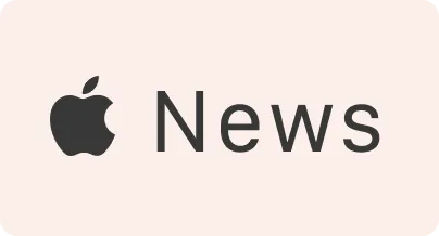 Apple logo followed by the word News in black text on a light background.
