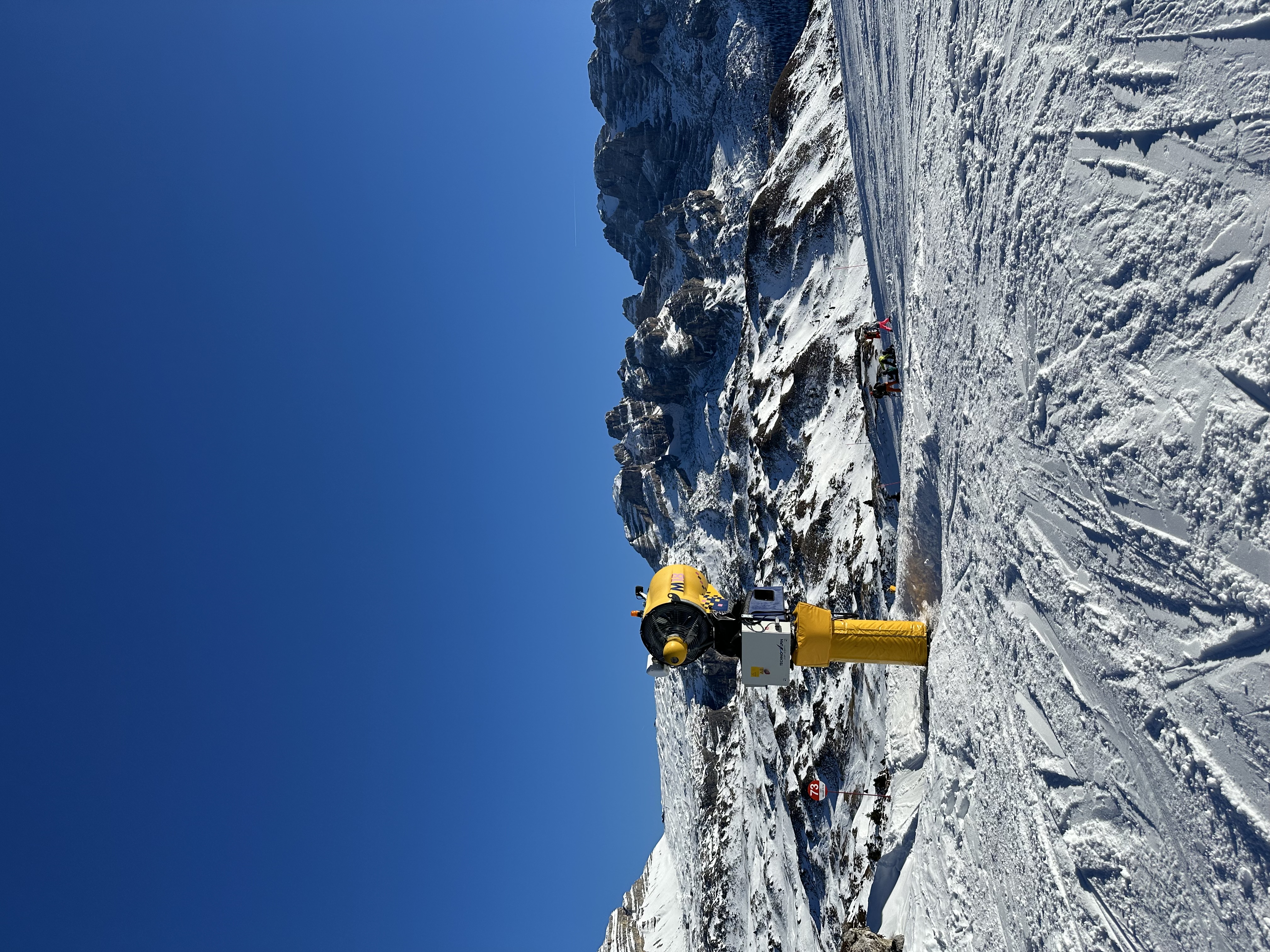 Madonna di campiglio in the winter