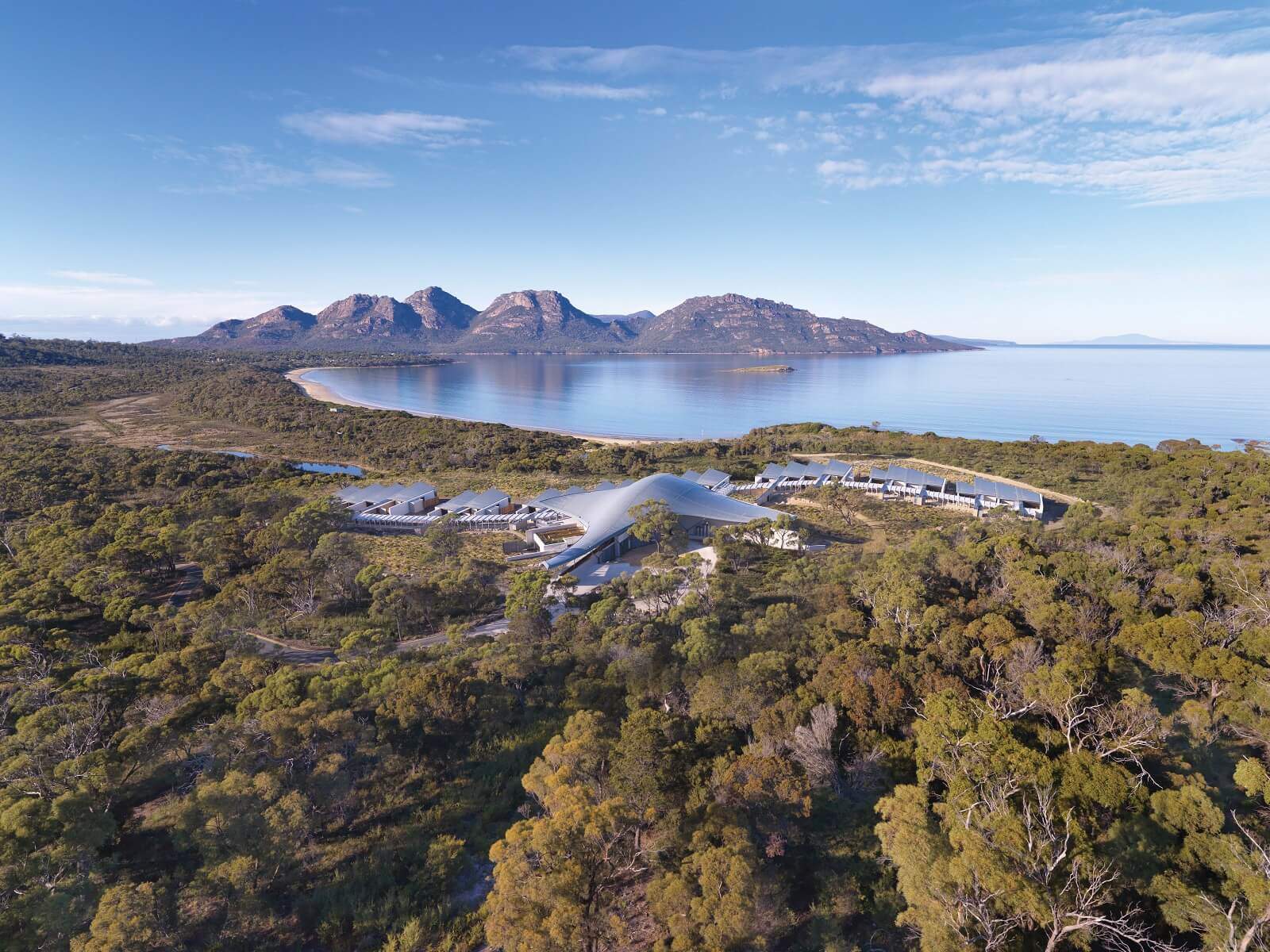 Exterior of Saffire Freycinet