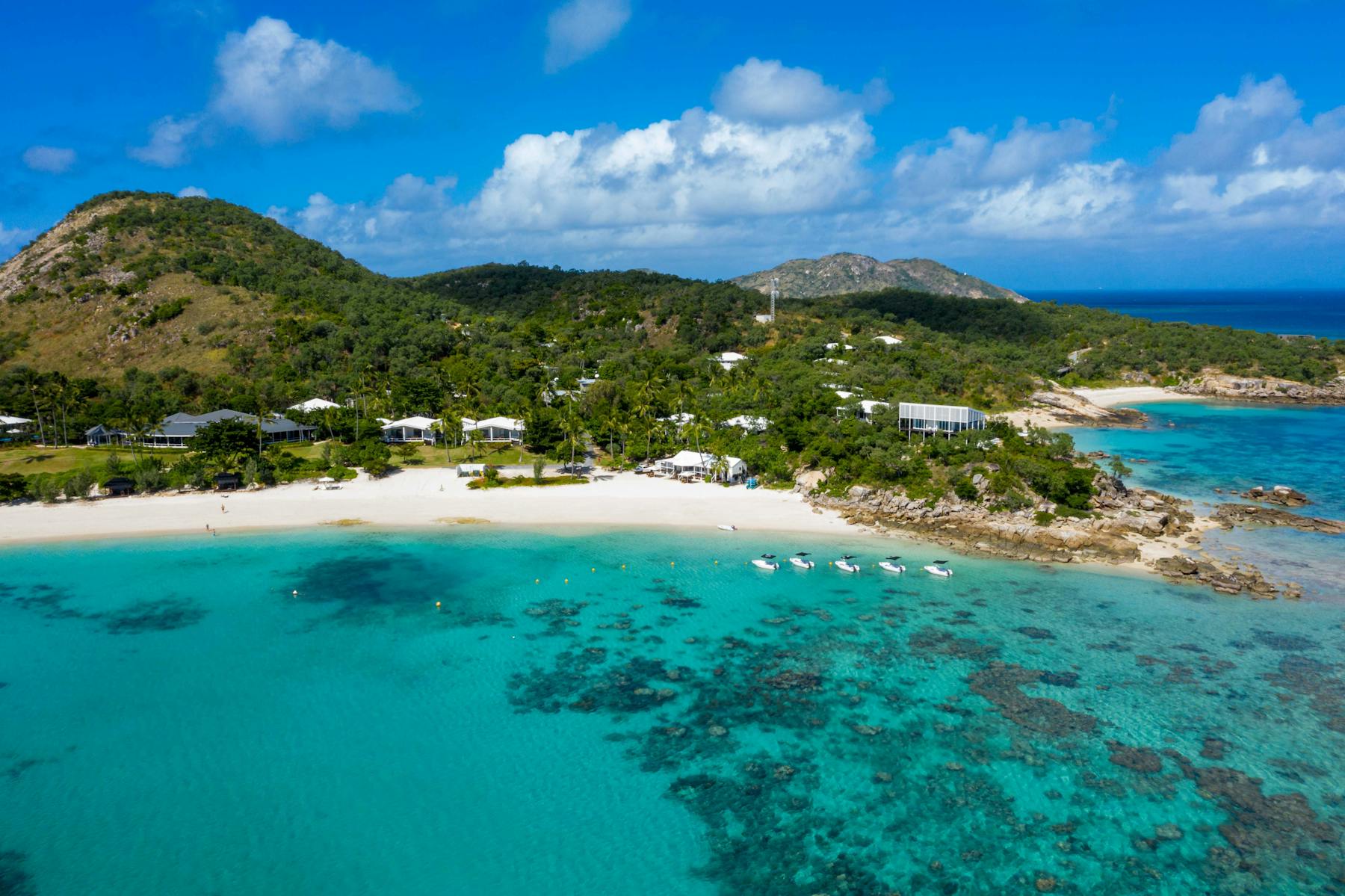 Exterior view of Lizard Island private beaches